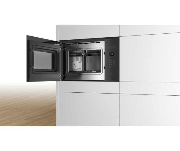 Bosch BFL523MB1F inbouw magnetron - zwart