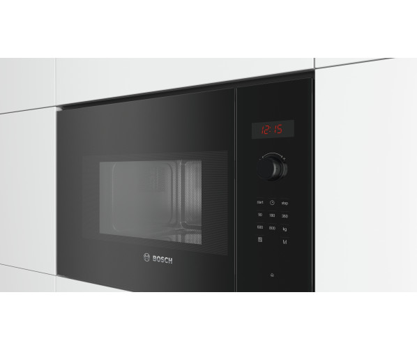 Bosch BFL523MB1F inbouw magnetron - zwart