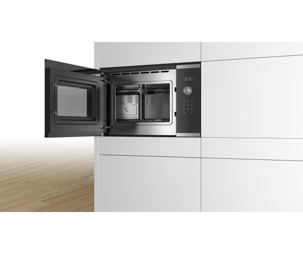 Bosch BFL554MS0 inbouw magnetron - zwart