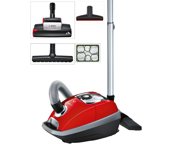 Bosch BGL8ZOOM rood stofzuiger