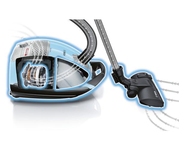 Bosch BSGL5409 blauw stofzuiger
