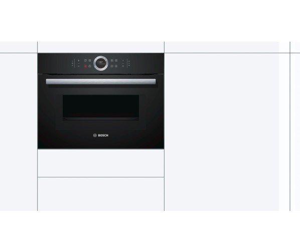 Bosch CMG633BB1 inbouw oven met magnetron