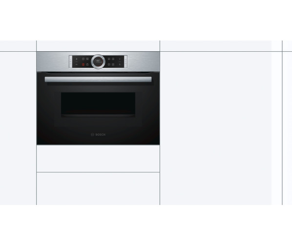 Bosch CMG633BS1 inbouw oven met magnetron