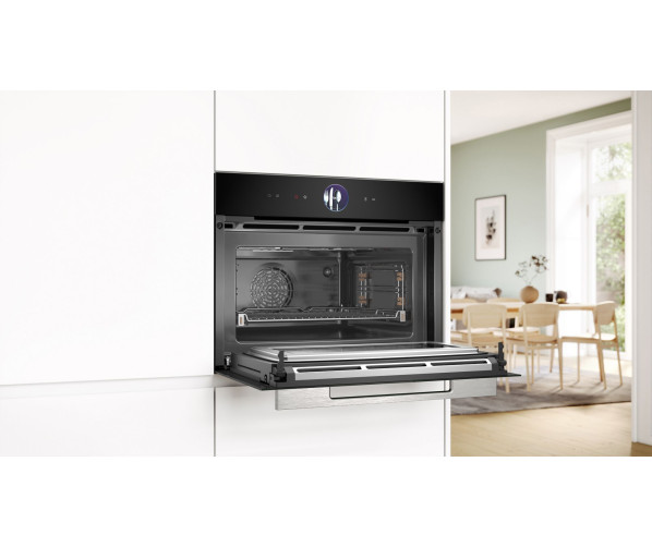 Bosch CMG736AB1F Exclusiv inbouw oven met magnetron - nis 45 cm