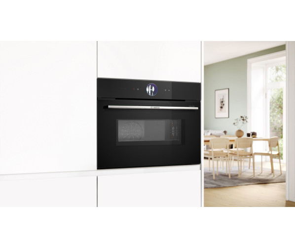 Bosch CMG736AB1F Exclusiv inbouw oven met magnetron - nis 45 cm