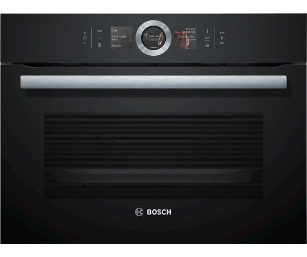 Bosch CSG656RB7 inbouw zwart combi-stoomoven