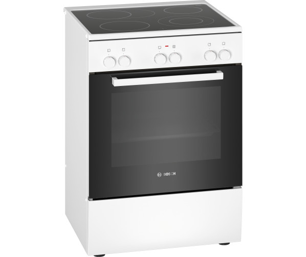 Bosch HKA090220 vrijstaand keramisch fornuis - wit