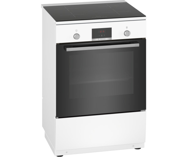 Bosch HLN39A020 wit vrijstaand inductiefornuis 60 cm breed