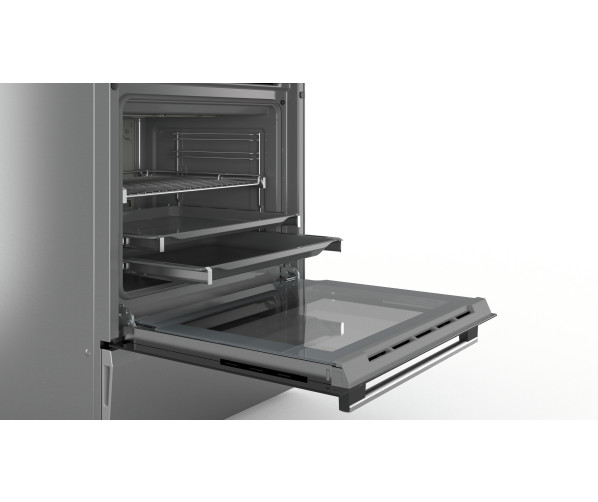 Bosch HLS59D350 inductie roestvrijstaal fornuis