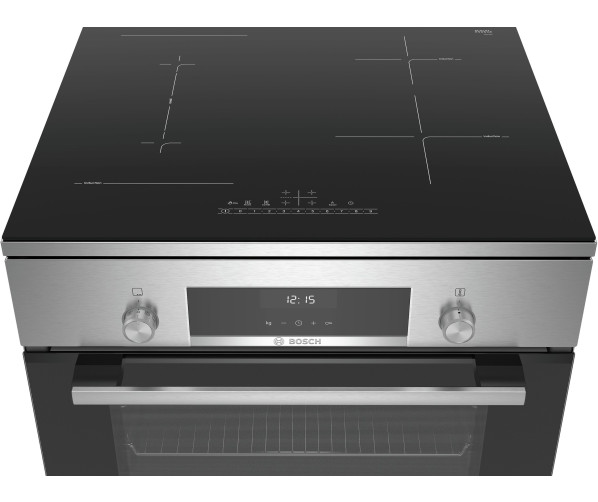 Bosch HLS59D350 inductie roestvrijstaal fornuis