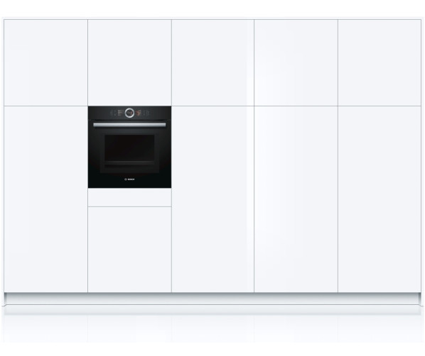 Bosch HMG6764B1 zwart inbouw oven met magnetron