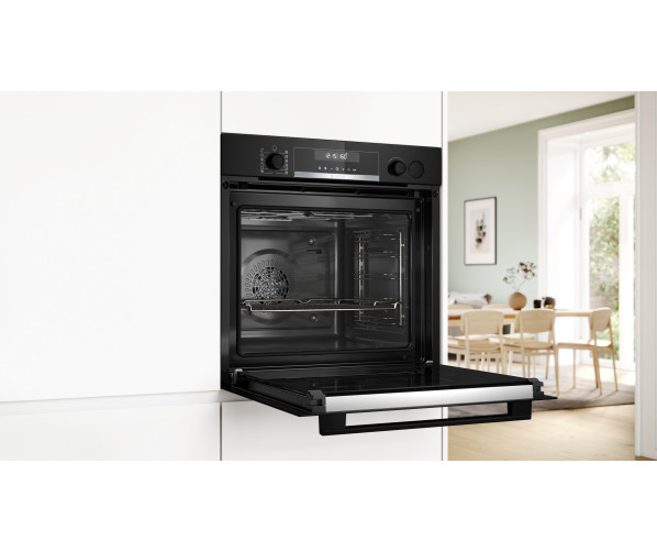 Bosch HRG578BB7 inbouw oven met stoom - zwart