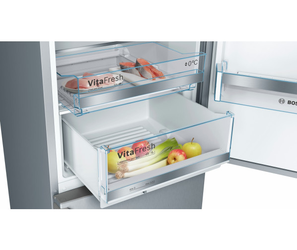 Bosch KGE39EI4P roestvrijstaal koelkast