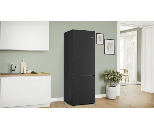 Bosch KGN49VXCT blacksteel koelkast
