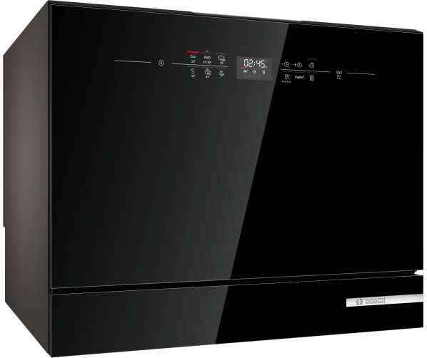 Bosch SKS6ITB00E compacte kleine vrijstaande vaatwasser - zwart
