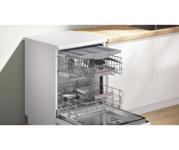 Bosch SMS6ZCW10E vrijstaande vaatwasser - wit