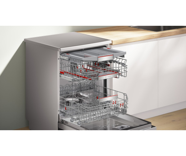Bosch SMS8TCI04E geborsteld staal anti-fingerprint vaatwasser