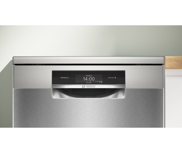 Bosch SMS8TCI04E geborsteld staal anti-fingerprint vaatwasser