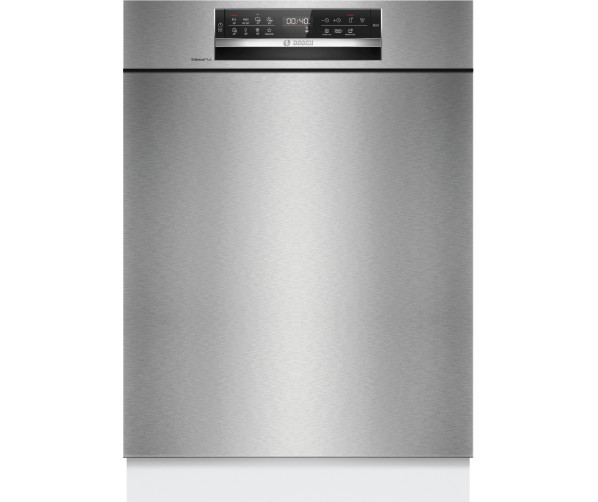 Bosch SMU6ECS12E onderbouw geborsteld staal vaatwasser