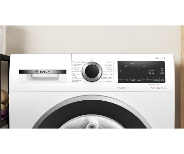 Bosch WNG24406NL was/droogcombinatie - wit