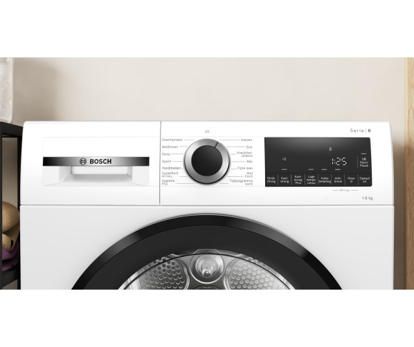 Bosch WQG133DANL zuinige warmtepomp droger - Wit
