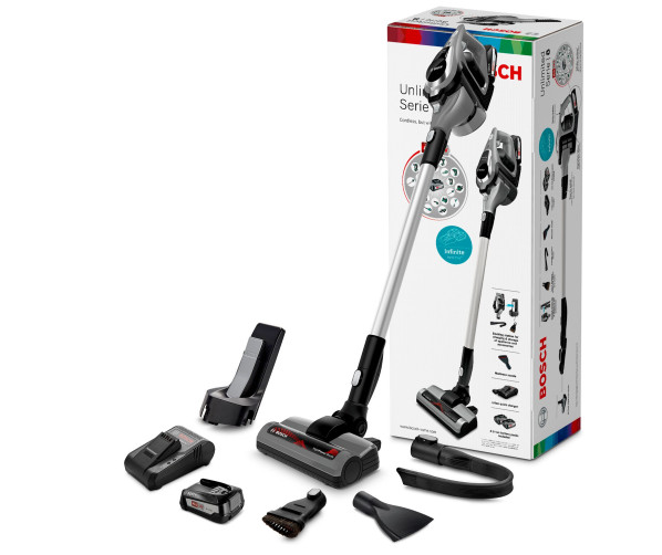 Bosch BCS812KA2 steel stofzuiger rvs-look