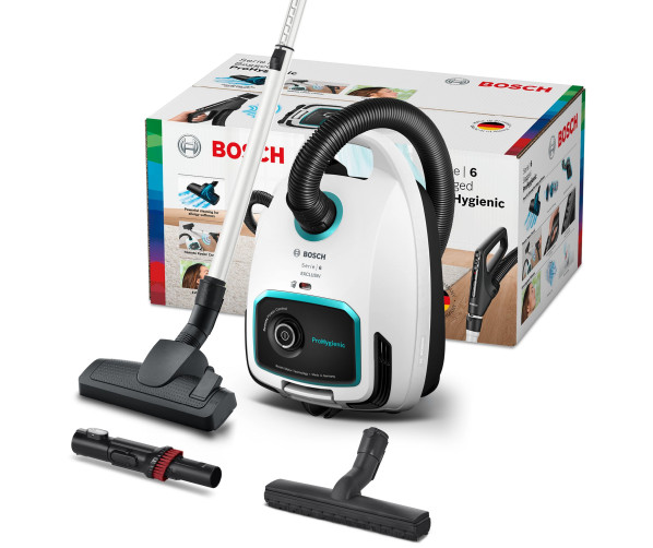 Bosch BGL6HYG2 stofzuiger wit - ProHygiëne