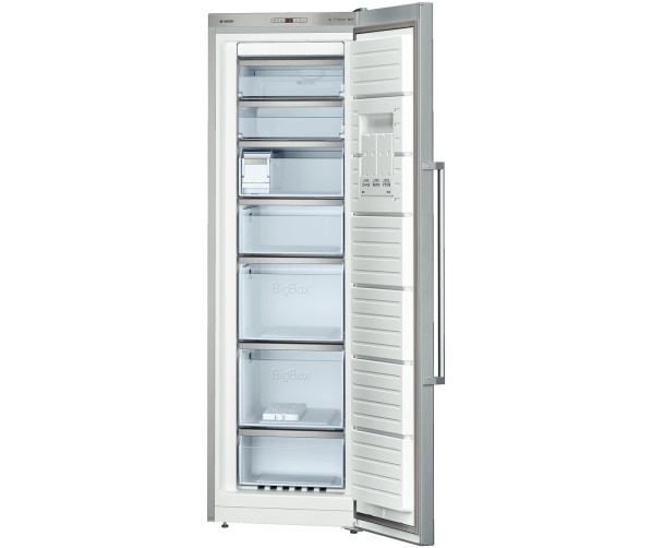 Het interieur van de Bosch GSN36AI31 vrieskast RVS is verdeeld in 7 laden