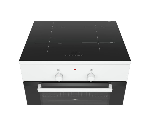 Bosch HLL090020U inductie fornuis - wit - 60 cm. breed