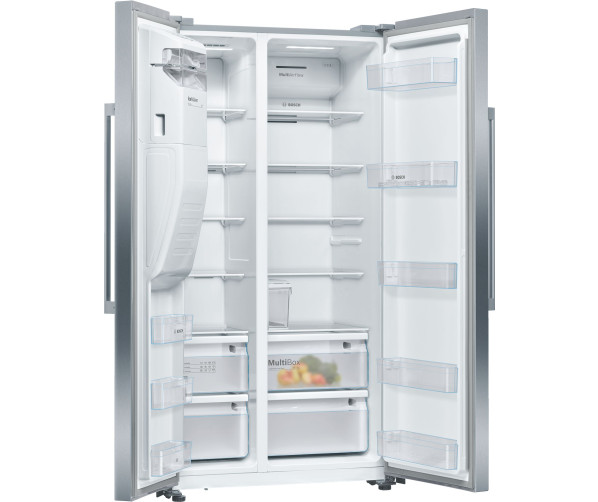 Bosch KAI93VIFP rvs side-by-side koelkast