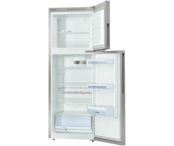 Het interieur van de 161 cm. hoge Bosch KDV29VL30 koelkast RVS-look