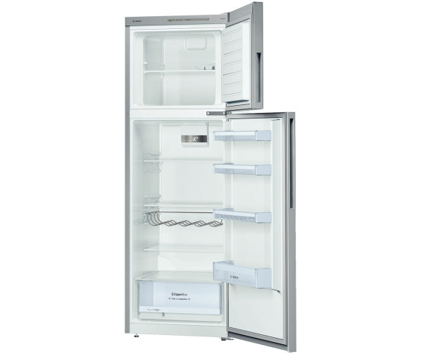 De binnenzijde van de Bosch KDV33VL30 koelkast RVS-look