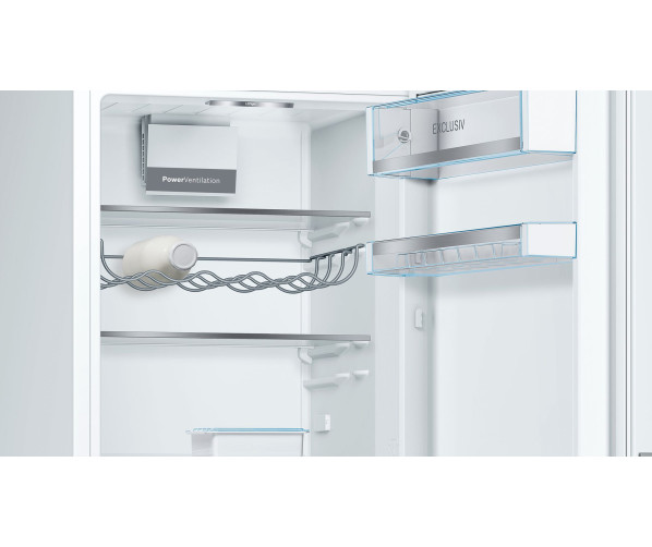 Bosch KGE36EWCP koelkast wit - 186 cm. hoog