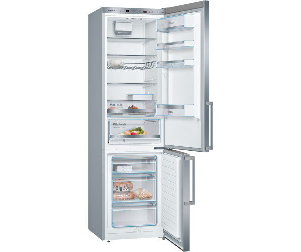 Bosch KGE39EICP rvs koelkast - Exclusiv