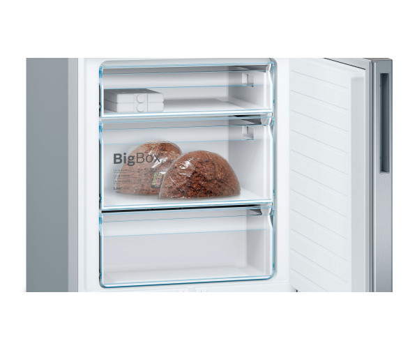Bosch KGE49VI4A rvs koelkast - NoFrost en 70 cm. breed