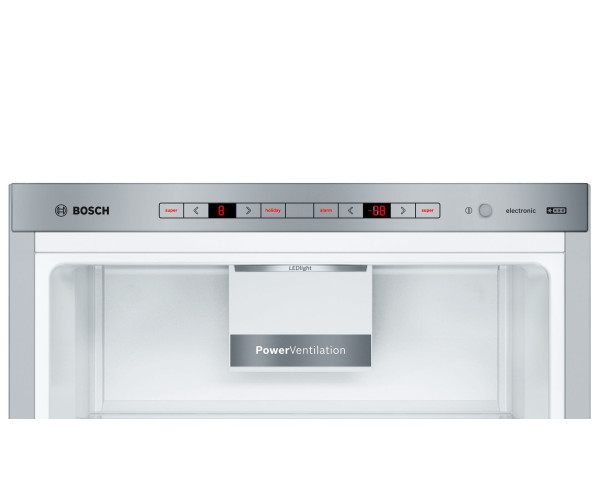 Bosch KGE49VI4A rvs koelkast - NoFrost en 70 cm. breed