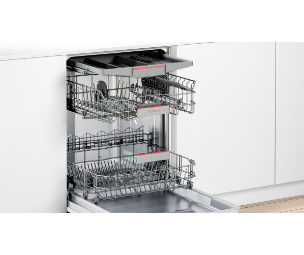 Bosch SBE46NX23E verhoogde inbouw vaatwasser met besteklade