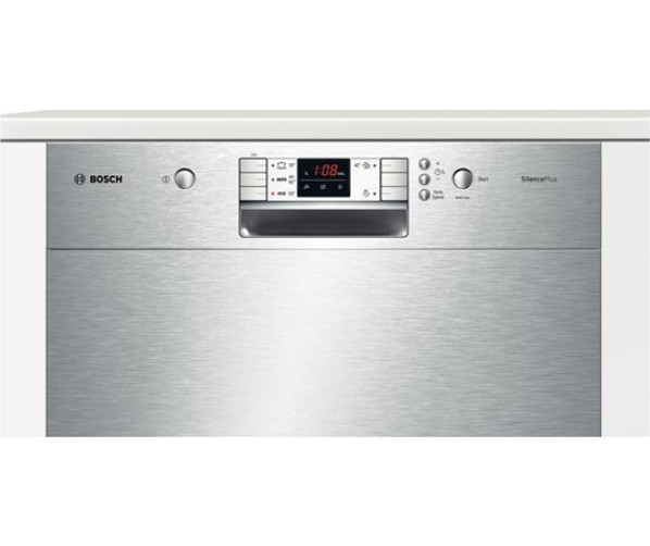 De BOSCH SMU50L15EU vaatwasser onderbouw is voorzien van een digitaal bedieningspaneel