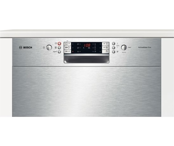 De Bosch SMU69N45EU onderbouw vaatwasser is voorzien van een digitaal bedieningspaneel