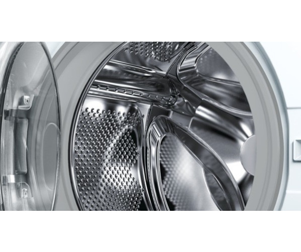 De Bosch WAE28448NL wasmachine is volledig elektrisch en sensor gestuurd