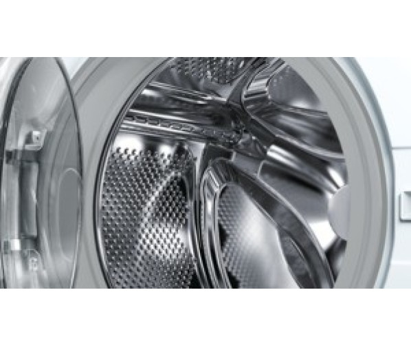 De Bosch WAE28468NL wasmachine is volledig elektrisch en sensor gestuurd