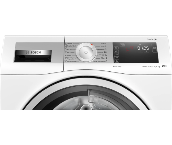 Bosch WDU8H541NL was/droogcombinatie - digitale bediening