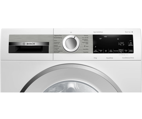 Bosch WGG24409NL wasmachine met Anti-Vlekken en SpeedPerfect