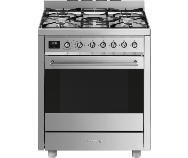 Smeg C7GMXNLK9 fornuis roestvrijstaal - 70 cm. breed