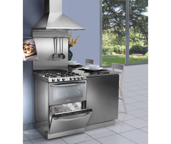 De Candy TRIO9501-1X kan ook perfect in een set opstelling in de keuken geplaatst worden.