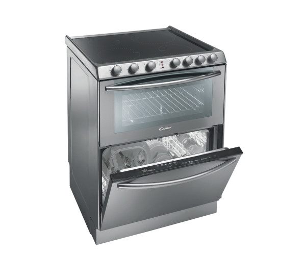 De Candy TRIO 9503 1X combineert afwassen met koken en bakken