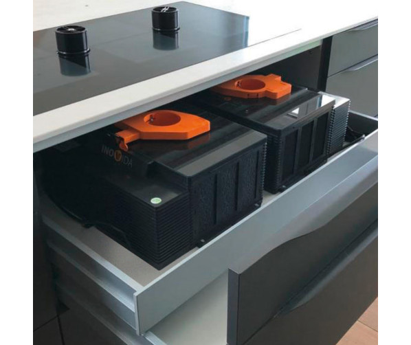 CASO C9 Air EK inductie kookplaat met afzuiging - 90 cm - 5 zones