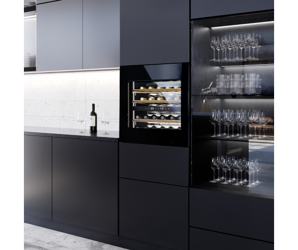 CASO WineDeluxe WD 24 inbouw wijnkoelkast - nis 60 cm.