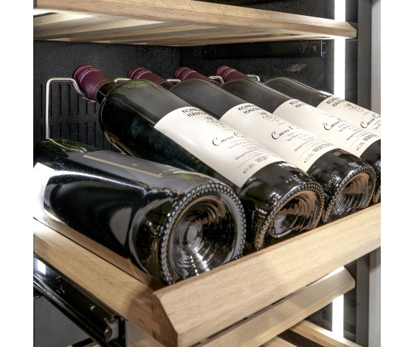 CASO WineDeluxe WD 60 inbouw wijnkoelkast - nis 122,5 cm.