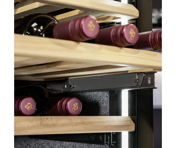 CASO WineDeluxe WD 60 inbouw wijnkoelkast - nis 122,5 cm.